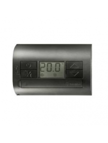 finder termostato da parete digitale nero  finder 1t3190032000