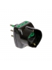 fanton adattatore da s17 a 1p40 + 2p17 /11 verticale  nera fanton 82241