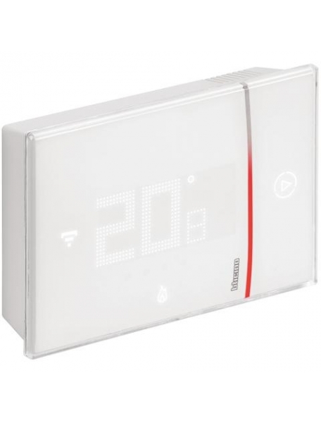 Termostato connesso con wi-fi integrato bianco a Parete smart Bticino X8000W