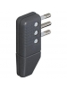 bticino spina corner squadra  2p+t 10a grigia bticino s2467tg