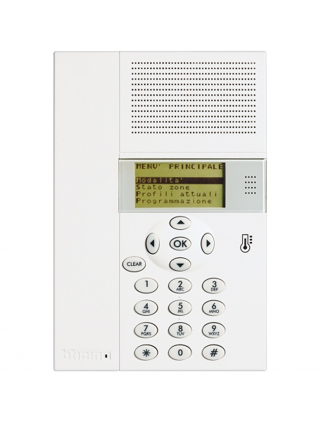 centrale bticino legrand impianto termoregolazione con 99 zone myhome scs 3550