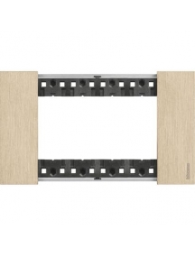 BTICINO placca living now 4 moduli  oro  materiale zama ka4804zw