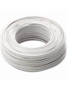 fs17 cpr n07v k 1 x 4 bianco 9010  cavo cordina filo elettrico unipolare matassa 100 metri  FF5FS1714B
