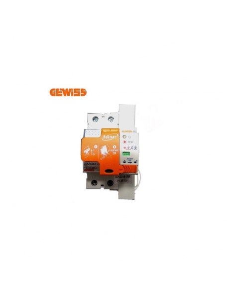 gewiss  rd2 30 restart + idp 2p 25a 0,03 a 3 moduli gewiss gwd4817r