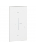 bticino living now cover illuminabile per comando tapparella connesso art k4027c  2 moduli bianco bticino kw32m2