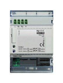 bticino dimmer universale 2 uscite bus bticino f418u2