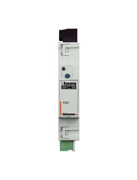 bticino my home attuatore con sensori 16a 1 modulo din bticino f522