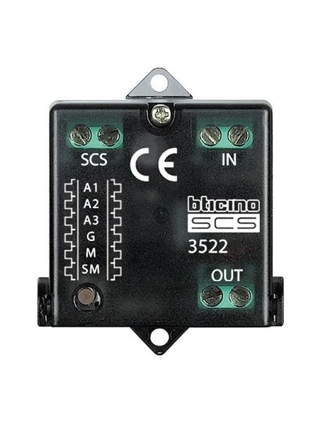 bticino my home interfaccia containpulsi bus bticino 3522n