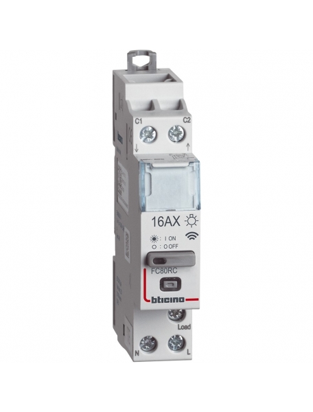 bticino rele connesso witc netatmo 1 modulo din bticino fc80rc