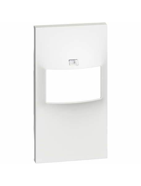 bticino living now cover per interruttore ir senza selettore per k4430  k4432  2 moduli bianco bticino kw17
