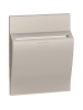 bticino living now cover per tasca portabadge per  k4548 k4549  3 moduli sabbia bticino km22