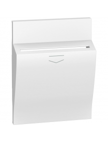bticino living now cover per tasca portabadge per  k4548 k4549  3 moduli bianco bticino kw22