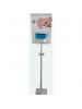 piantana  erogatrice dispenser gel automatica contacless igienica e di design 088984