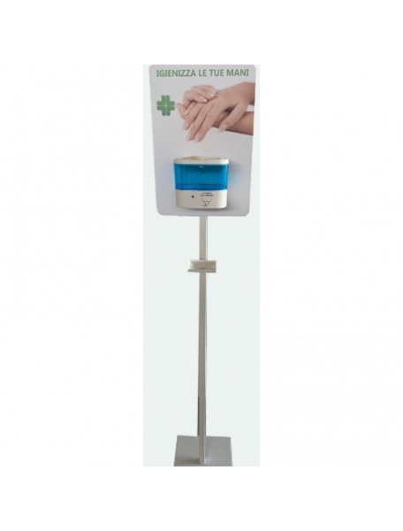 piantana  erogatrice dispenser gel automatica contacless igienica e di design 088984