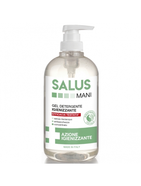 gel igienizzante disinfettante detergente concentrato con aloe vera da 500 ml con erogatore 088982