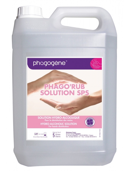 soluzione idroalcolica igienizzante per la disinfezione delle mani professionale 5 litri 72570