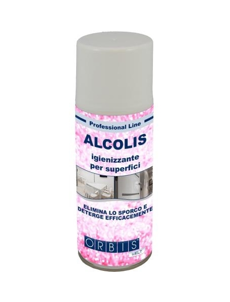 igienizzante disinfettante spry 400 ml. per qualsiasi superficie con alcool isopropilico ob576234