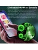 Sterilizzatore Igienizzatore Uv Per Telefoni Cellulari Mascherine Strumenti Uccide Il 99,9% Dei Batteri E Virus nero M1