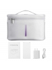 sterilizzatore borsa Uv leggera disinfezione lampada germicida per strumenti,oggetti,biancheria intima,mouse grigia P1