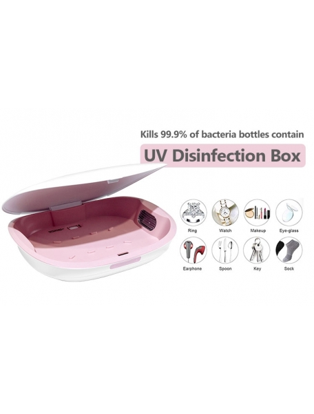 contenitore sterilizzatore virucida battericida al 99% UV portatile box S3