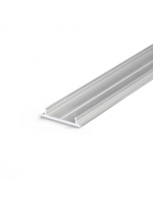 profilo in alluminio anodizzato fix12  2 metri senza cover 2656