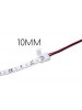connettore strip striscia led 5050 con filo di 20cm larghezza 10mm nuovo 0151