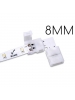 connettore strip angolo 90 gradi led monocolore 8mm senza saldare clip 1467