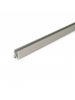 profilo in alluminio h18 c1  2metri anodizzato cover opaco 2942