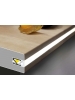 profilo in alluminio h18 c1  2metri anodizzato cover opaco 2942