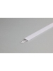 profilo in alluminio walle12 bcd 1 metro bianco cover opaco 3367