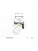 profilo in alluminio corner10 b/u  angolare anodizzato 1 metro opaco 5851