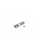 profilo in alluminio corner10 b/u angolare anodizzato 2 metri opaco 3375