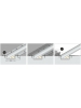 profilo in alluminio vario30-04 c4 anodizzato 1metro opaco 2943