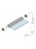 profilo in alluminio corner27 1metro anodizzato angolare frost 5854