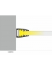 profilo in alluminio corner27 1metro anodizzato angolare frost 5854
