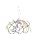 Ideal Lux multiflex sp8 color lampadario sospensione ideal lux141909