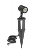 lombardo ago garden proiettore led 6w 700 lumen  4000k a picchetto   colore nero 40° lombardo LL126001MN