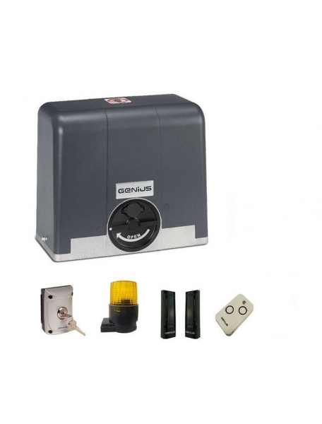 genius blizzard enc kit 400 868 mhz jlc kit cancello scorrevole 400 kg 24v automazione faac genius 104005
