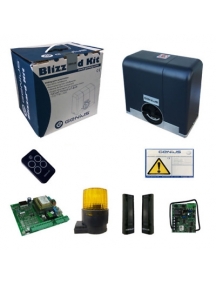 genius blizzard enc kit 900 433 mhz rc kit cancello scorrevole 900kg 230v automazione faac genius 104015