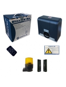 genius blizzard enc kit 400 433 mhz rc kit cancello scorrevole 400kg 24v automazione faac genius 104016