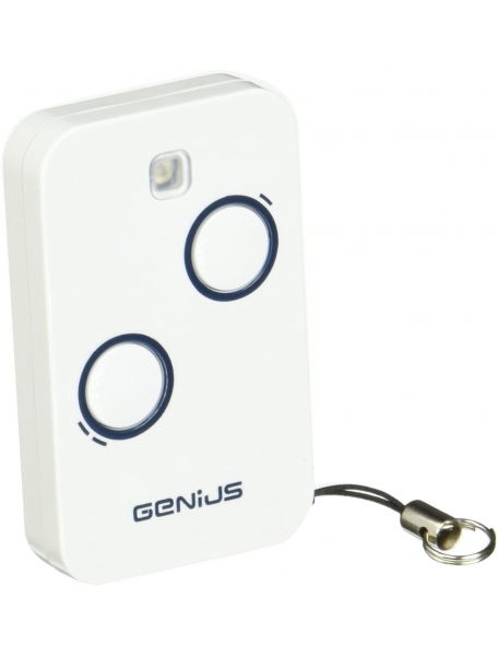 Telecomando bicanale genius 868Mhz rolling code nuovo economico per automazioni
