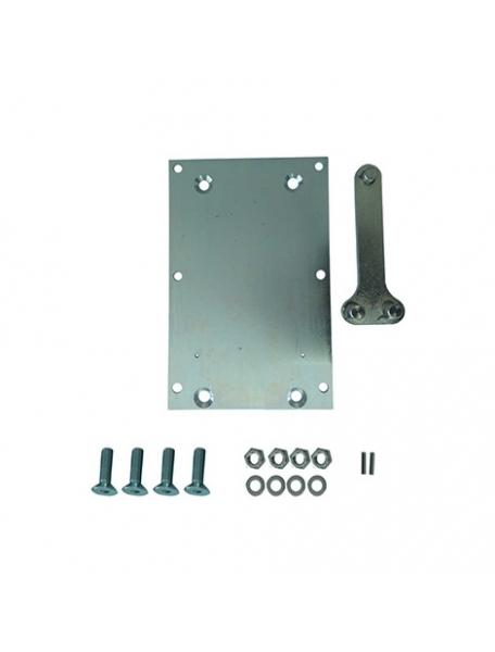 genius piastra di adattamento per istallazione faac 770 e genius roller in cassa di fondazione came  genius 58P1573