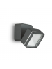 ideal lux omega square ap1 antracite applique da esterno e interno IDEAL LUX 172514