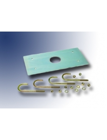 genius piastra di fondazione  spin fond con accessori genius 58P1800