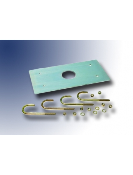 genius piastra di fondazione  spin fond con accessori genius 58P1800