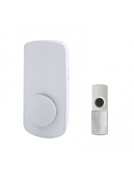 Campanello Senza Fili AURTEC Autoalimentato - Impermeabile IP44, 51 Suonerie, 4 Livelli Volume, Nero