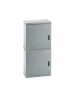 armadio stradale doppio in vetroresina CV 546 x 1110 x 308 2 vani conchiglia 074105586 BVT/0-P