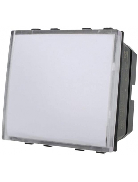 Pulsante Campanello Serie RT1 - Design Loft, Nero, Montaggio A Parete