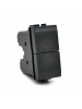 saliscendi pulsante doppio 10A 250V bticino living international l4036 antracite compatibile