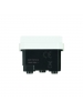 presa bivalente 2p+t  10/16 A 250v compatibile con bticino am5180 bianca